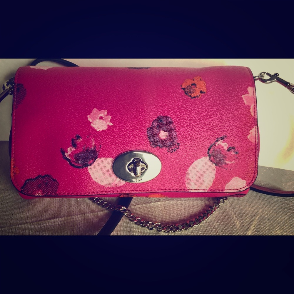 Coach F35553 Mini Ruby Crossbody Clutch Dual Strap